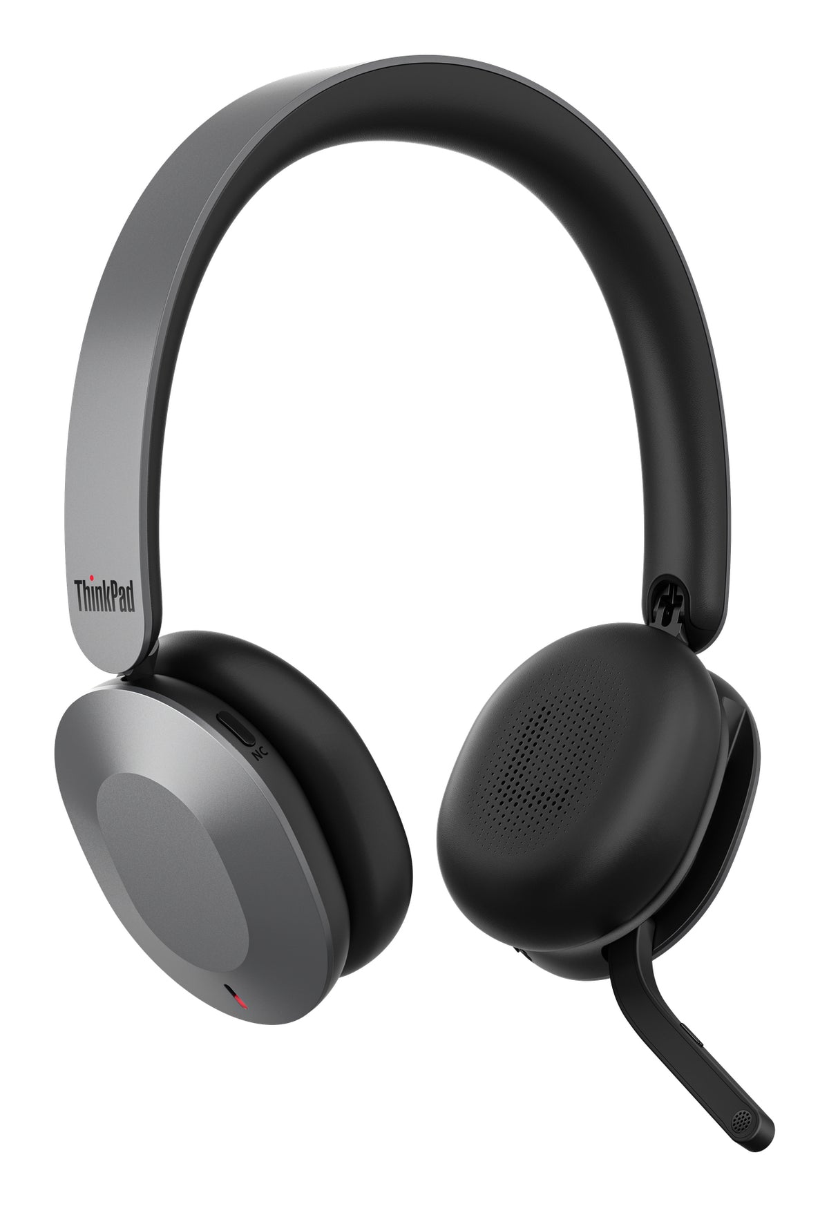 Lenovo 4XD1V23301 Kopfhörer & Headset Verkabelt & Kabellos Kopfband Büro/Callcenter USB Typ-C Bluetooth Grau