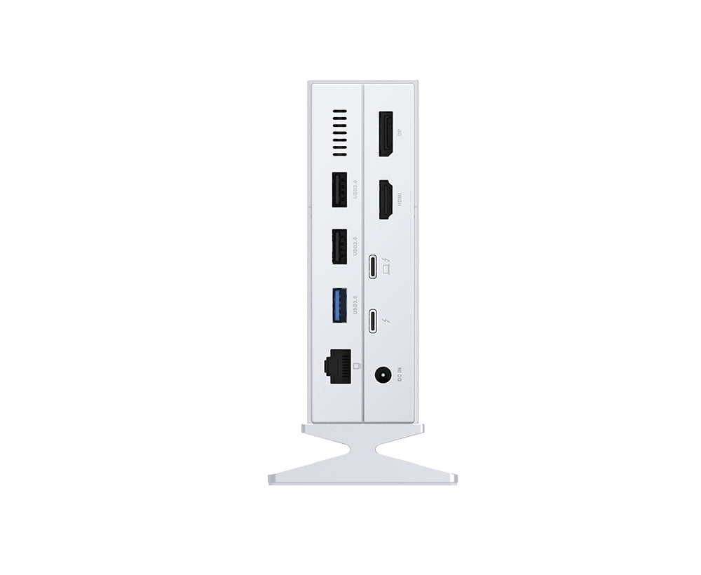 D-Link DUF-E01/E laptop-dockingstation & portreplikator Kabelgebunden Thunderbolt 4 Weiß