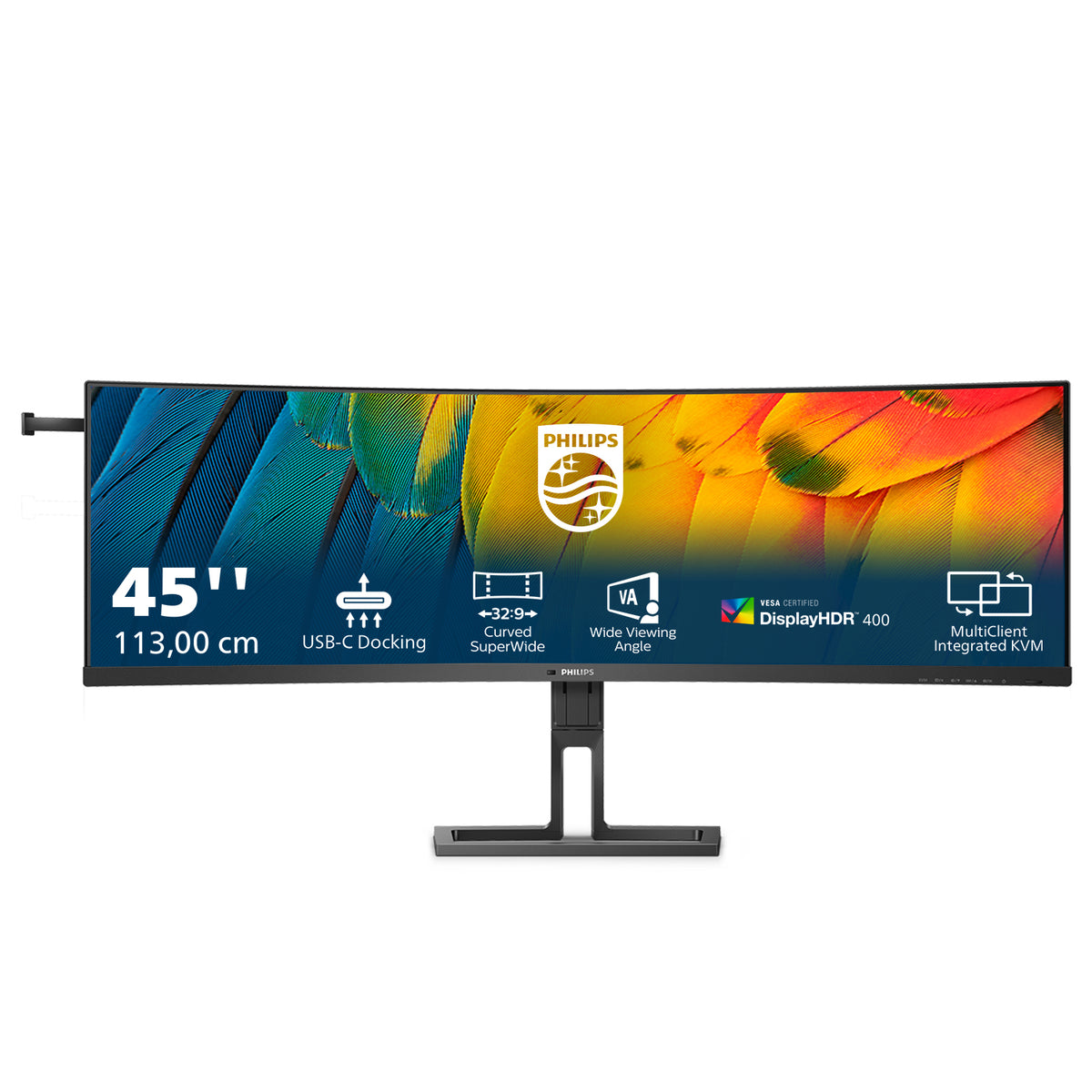 Philips 6000 series 45B1U6900C/00 Computerbildschirm 113 cm (44.5") 5120 x 1440 Pixel UltraWide Dual Quad HD LED Schwarz