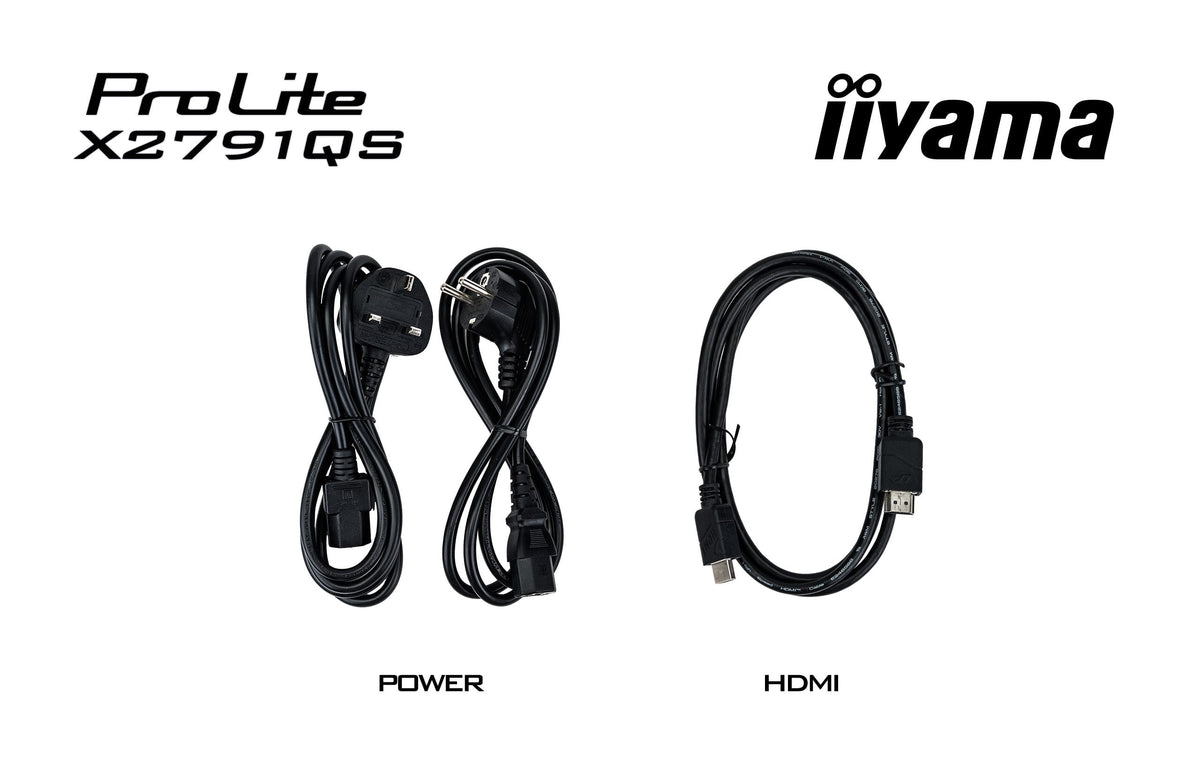 iiyama ProLite X2791QS-B1 Computerbildschirm 68,6 cm (27") 2560 x 1440 Pixel Quad HD LED Schwarz