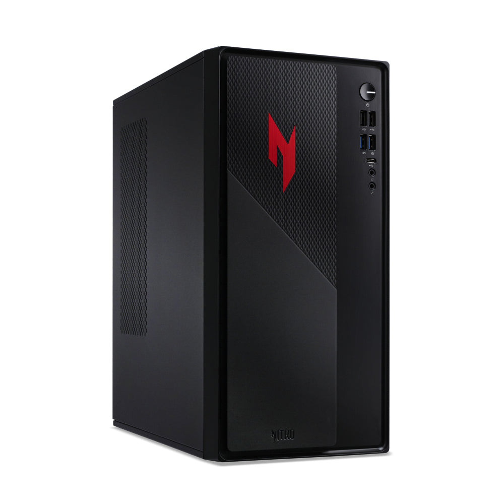 Acer NITRO 20 Intel Core 5 210H 16 GB DDR4-SDRAM 512 GB SSD NVIDIA GeForce RTX 5050 Windows 11 Home Tower PC Schwarz
