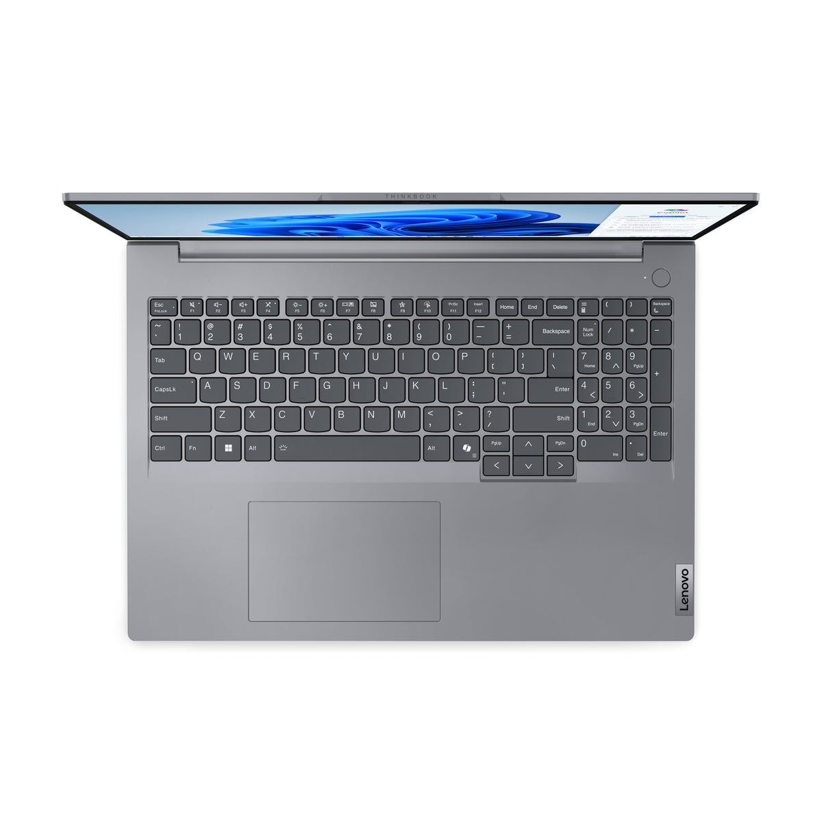 Lenovo ThinkBook 16 G7 ARP AMD Ryzen™ 5 7535HS Laptop 40,6 cm (16") WUXGA 32 GB DDR5-SDRAM 1 TB SSD Wi-Fi 6E (802.11ax) Windows 11 Pro Deutsch Grau