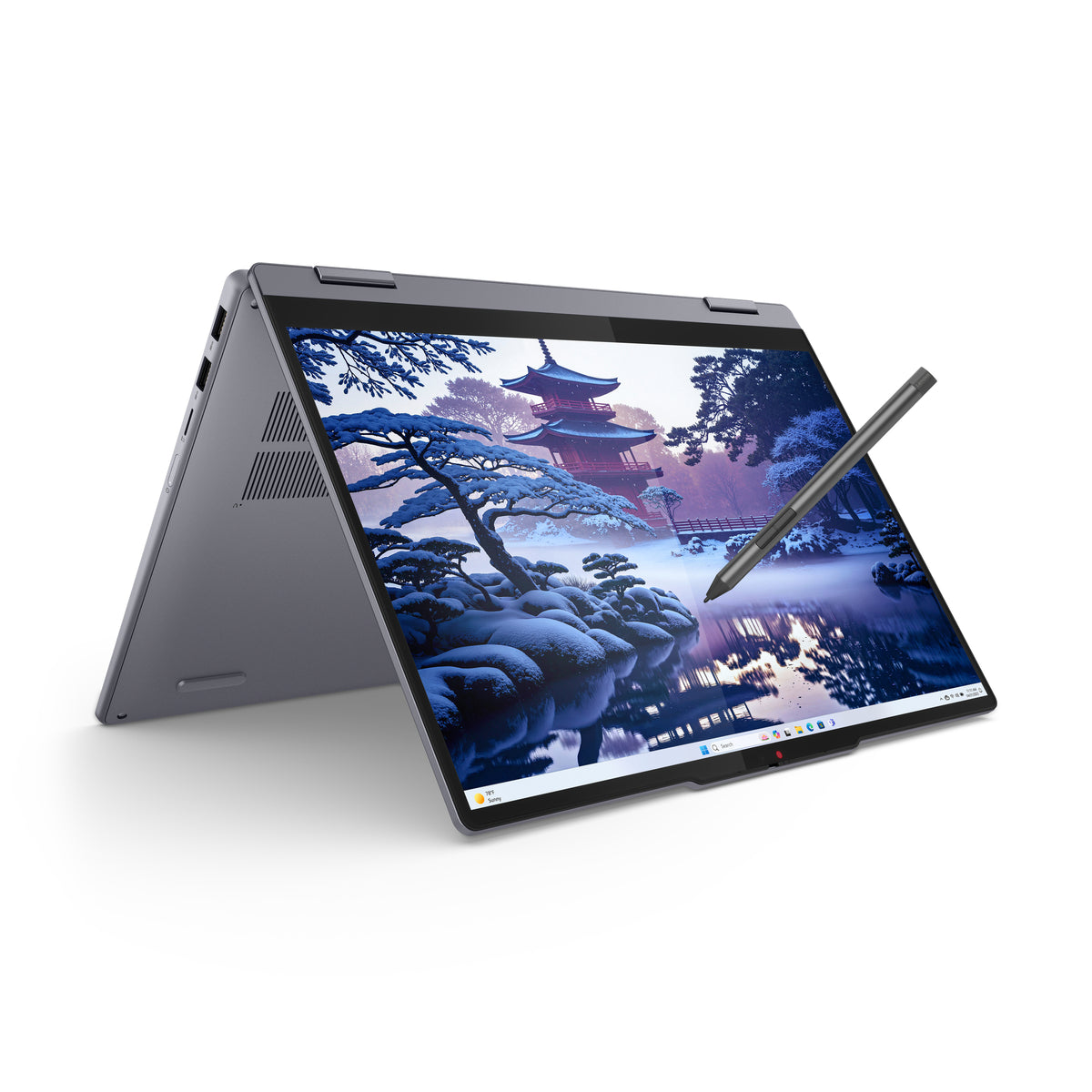 Lenovo IdeaPad 5 2-in-1 14IAL10 Intel Core Ultra 5 225H Hybrid (2-in-1) 35,6 cm (14") Touchscreen WUXGA 16 GB LPDDR5x-SDRAM 512 GB SSD Wi-Fi 7 (802.11be) Windows 11 Home Deutsch Grau