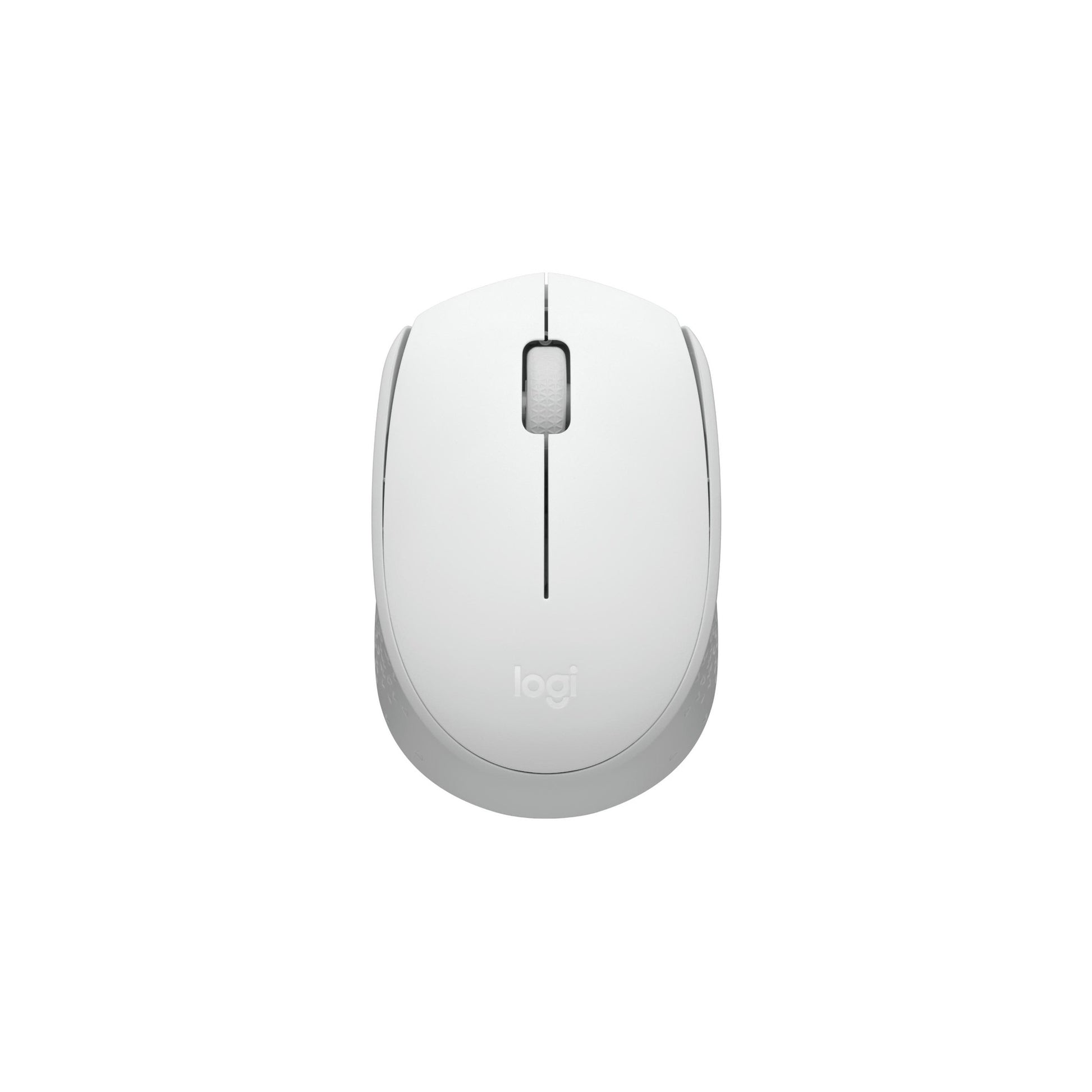 Logitech M171 wireless Maus off-white