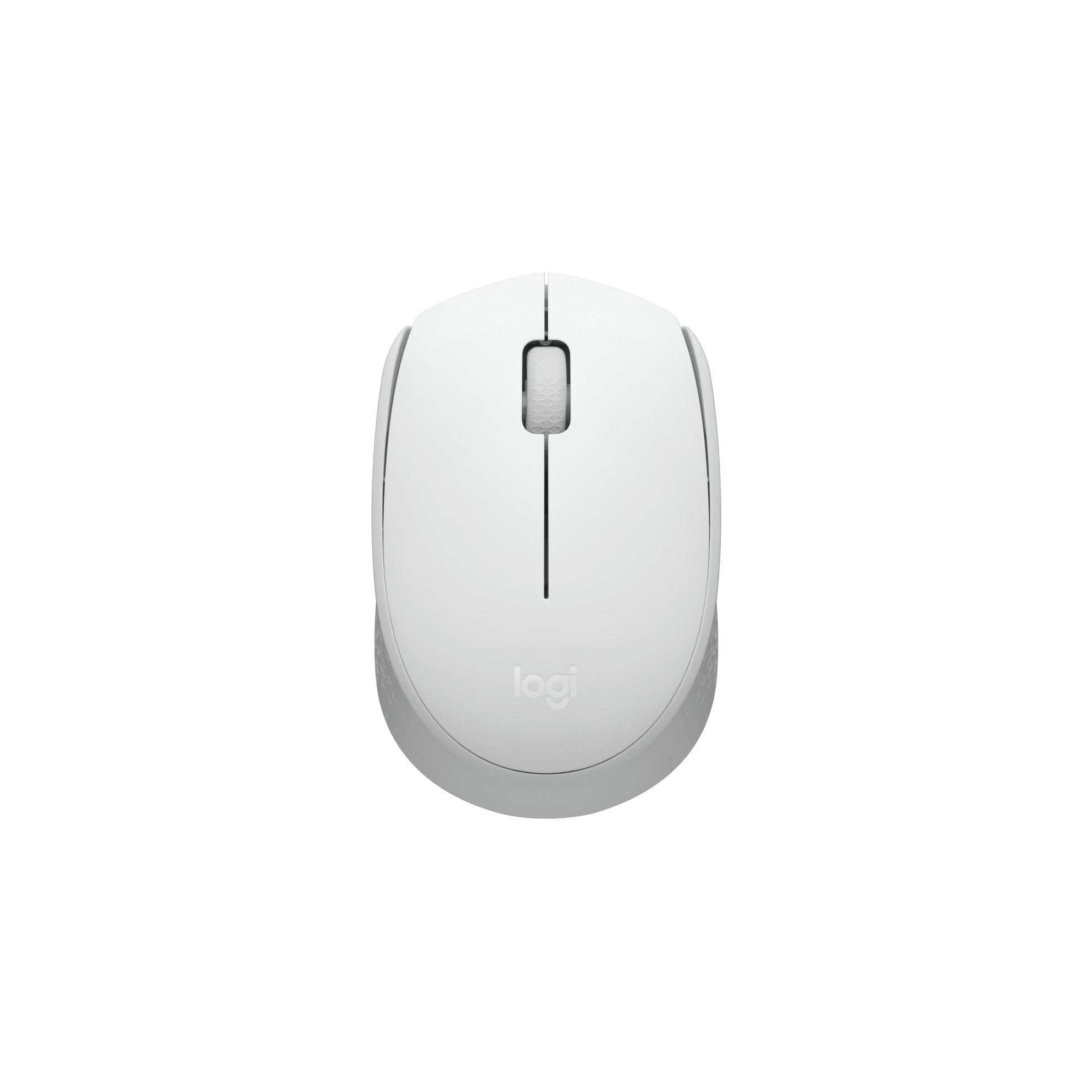 Logitech M171 wireless Maus off-white