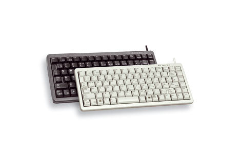 CHERRY Compact keyboard, Combo (USB + PS/2) Tastatur Büro USB + PS/2 QWERTY Grau