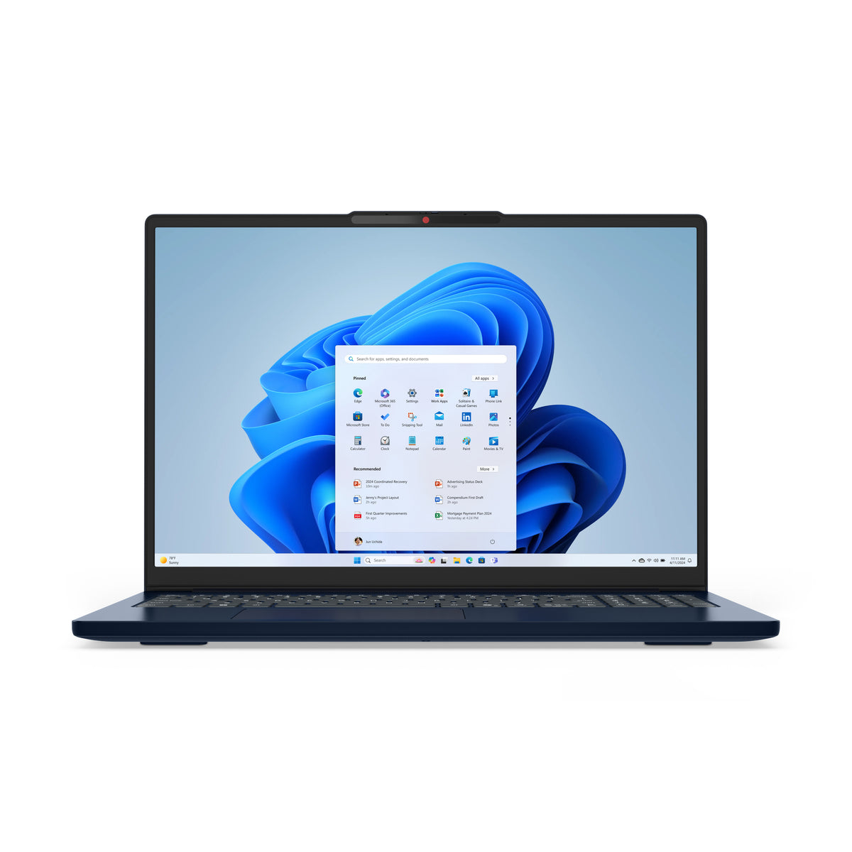 Lenovo IdeaPad Slim 3 16IRH10 Intel® Core™ i5 i5-13420H Laptop 40.6 cm (16") WUXGA 16 GB DDR5-SDRAM 1 TB SSD Wi-Fi 7 (802.11be) German Blue