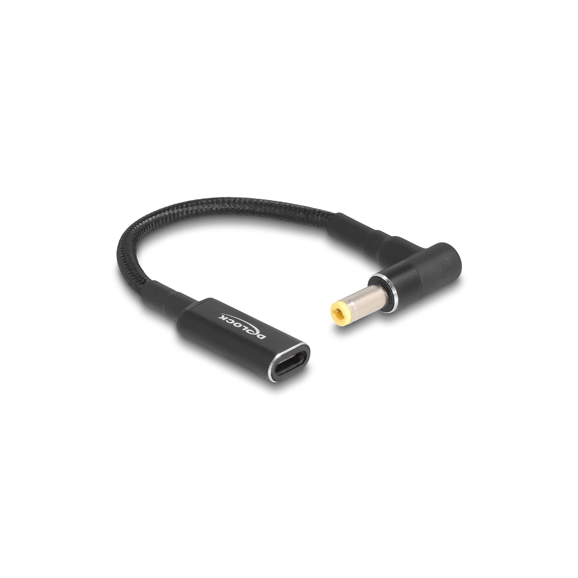 Delock Ladekabel USB-C zu 5,5x2,1mm