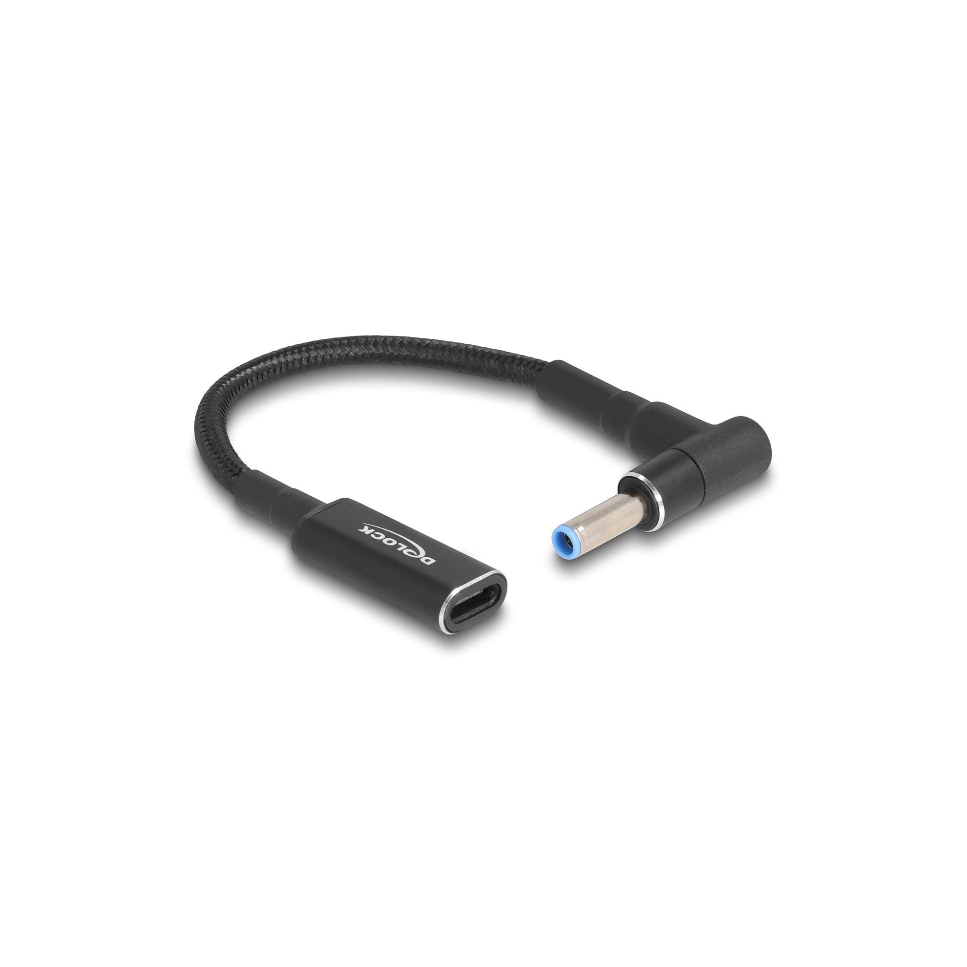 Delock Ladekabel USB-C zu HP 4,5x3mm