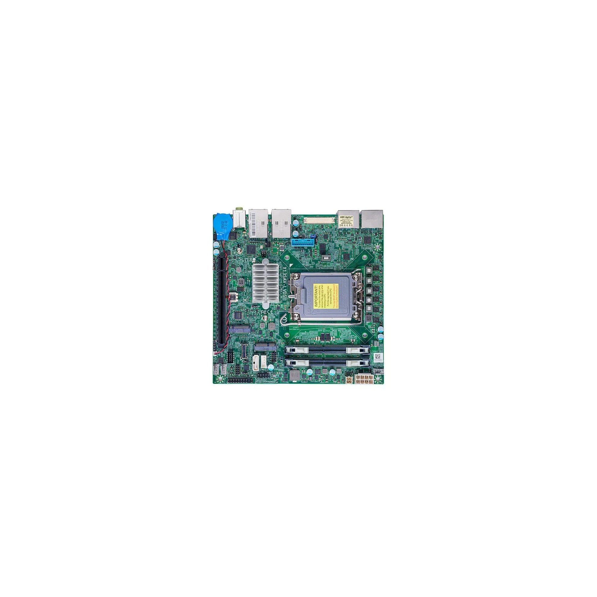 Supermicro X13SAV-LVDS: 1x LGA-1700