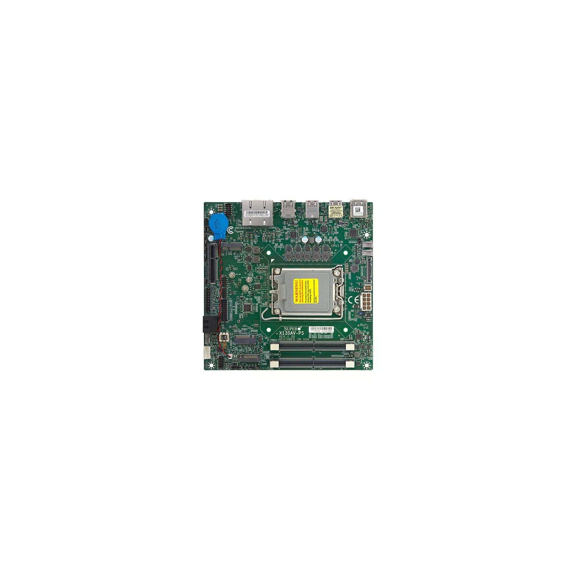Supermicro X13SAV-PS: 1x LGA-1700