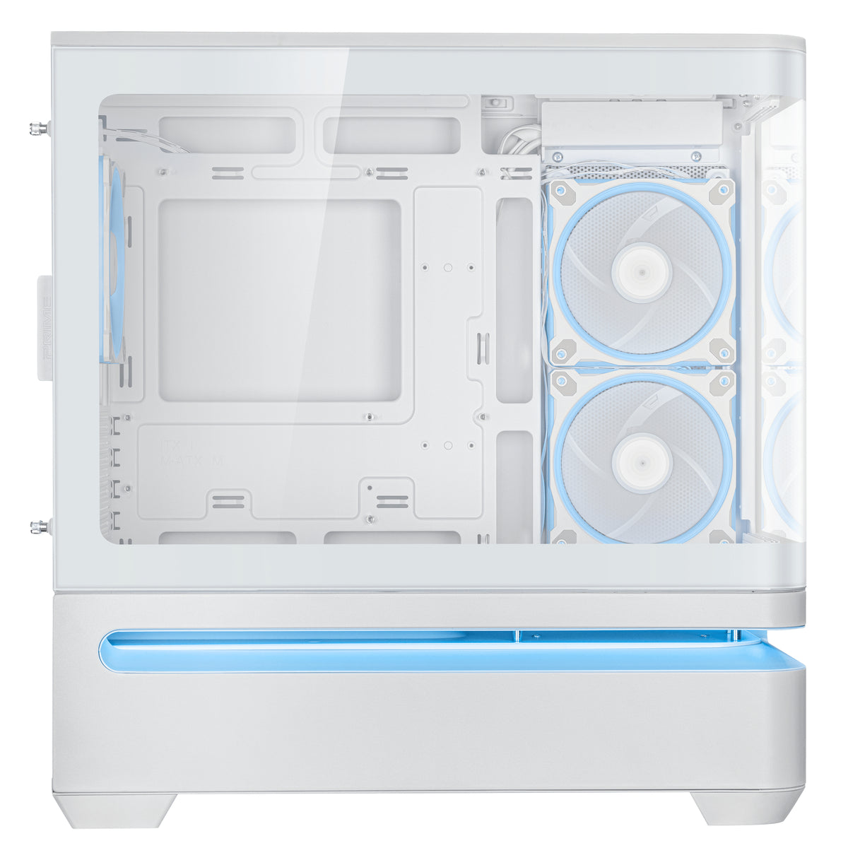 ASUS PRIME AP202 ARGB Midi Tower Weiß