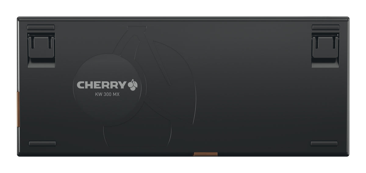 CHERRY KW 300 MX Tastatur Haus USB + Bluetooth QWERTZ Deutsch Schwarz, Kupfer, Grau