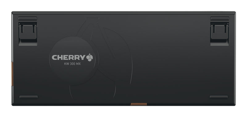 CHERRY KW 300 MX Tastatur Haus USB + Bluetooth QWERTZ Deutsch Schwarz, Kupfer, Grau