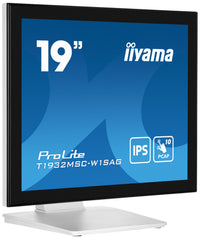 iiyama ProLite T1932MSC-W1SAG Computerbildschirm 48,3 cm (19") 1280 x 1024 Pixel Full HD LED Touchscreen Tisch Weiß