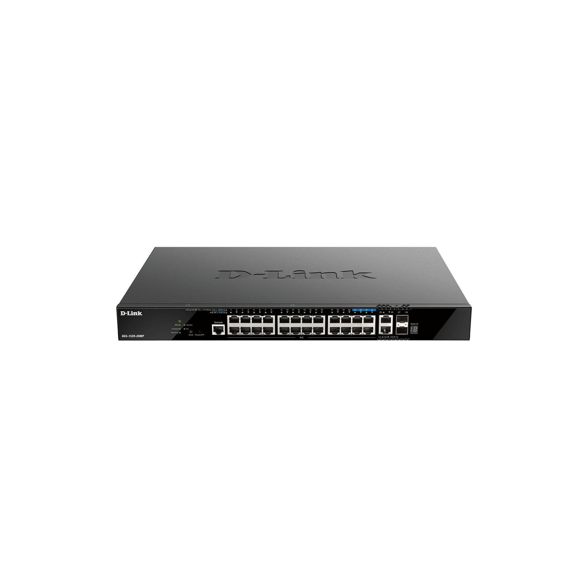 D-Link DGS-1520-28MP/E: 28 Port PoE+ Switch