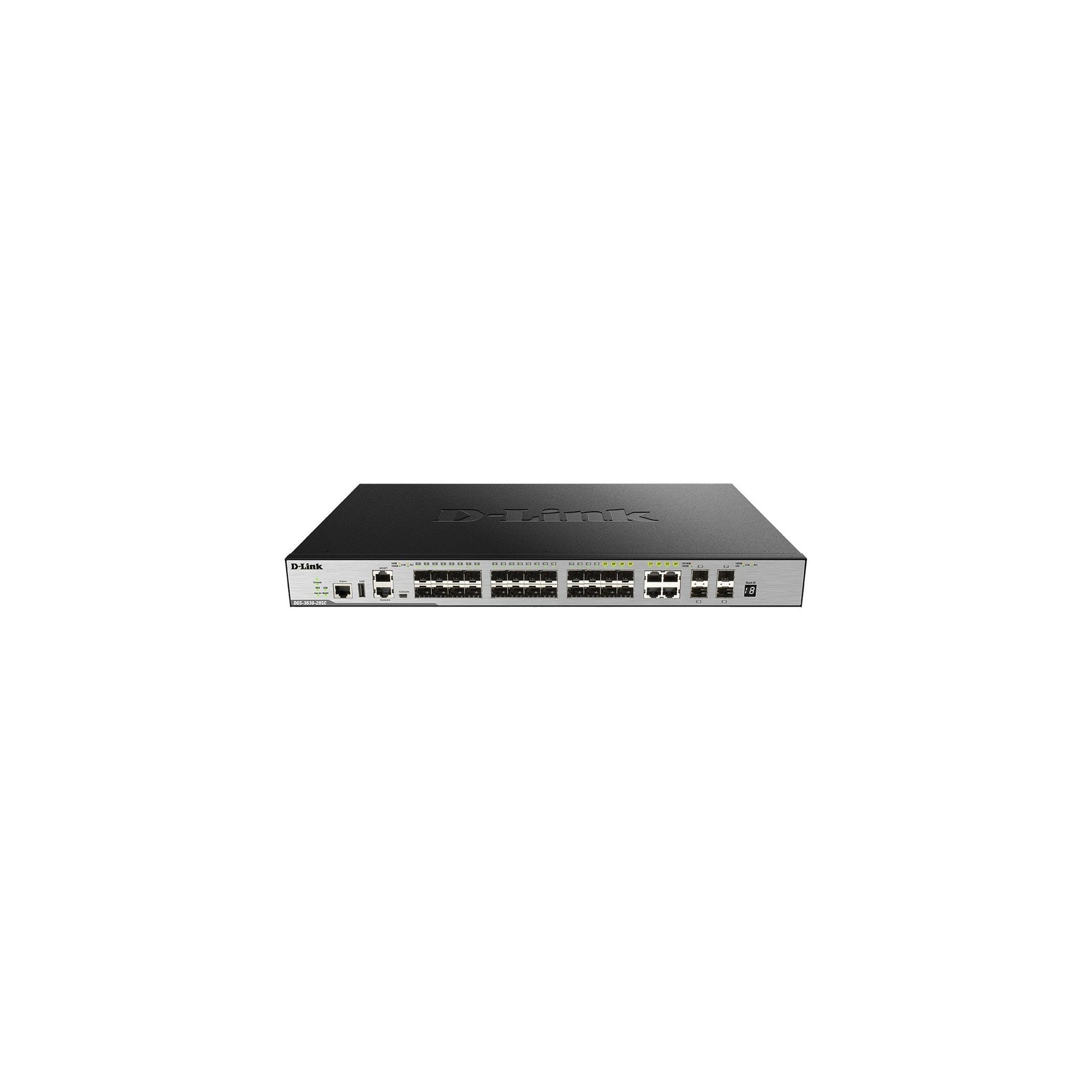 D-Link DGS-3630-28SC/SI/E: 28P PoE Switch