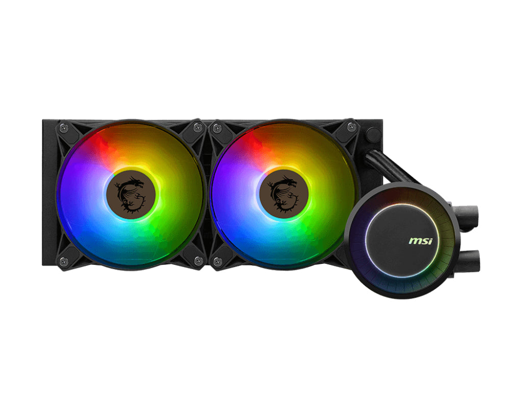 MSI MAG Coreliquid E240 Hauptplatine, Prozessor Flüssigkeitskühlung 12 cm Schwarz