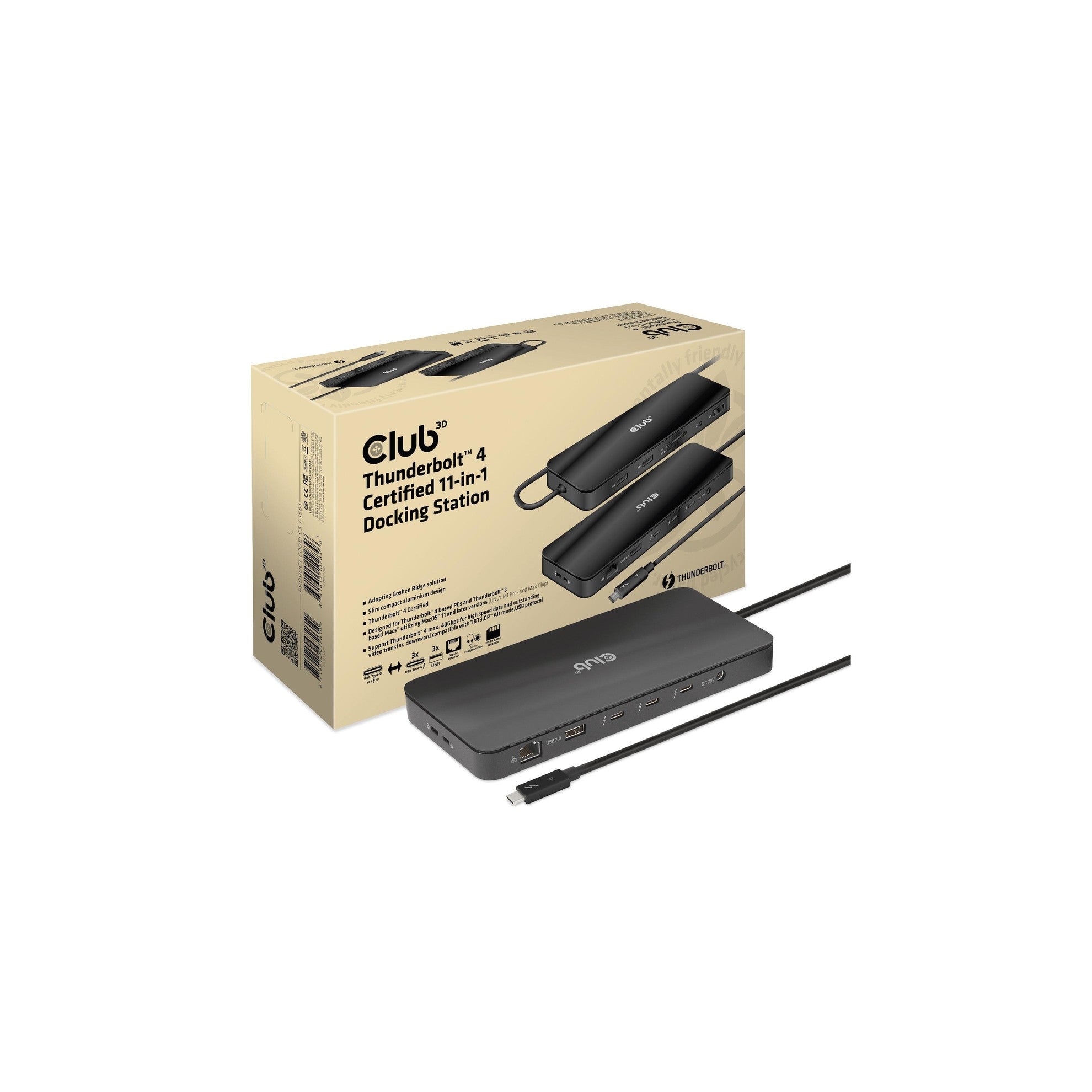 Club 3D, Dockingstation TB4 11in1