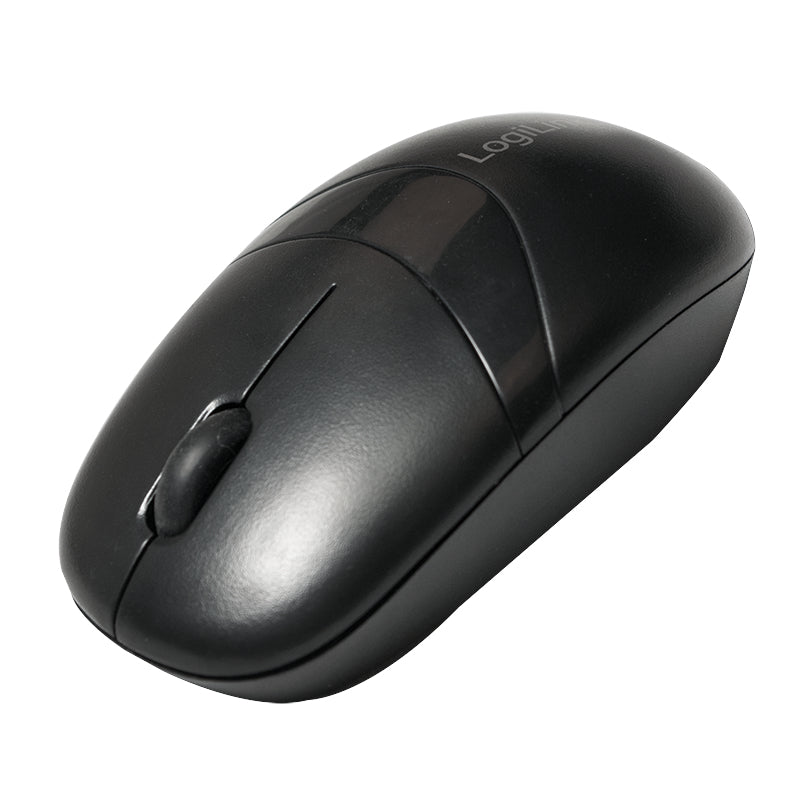 LogiLink ID0104 Clavier et souris inclus Bureau RF Sans fil QWERTZ Noir