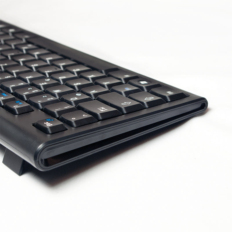 LogiLink ID0104 Clavier et souris inclus Bureau RF Sans fil QWERTZ Noir