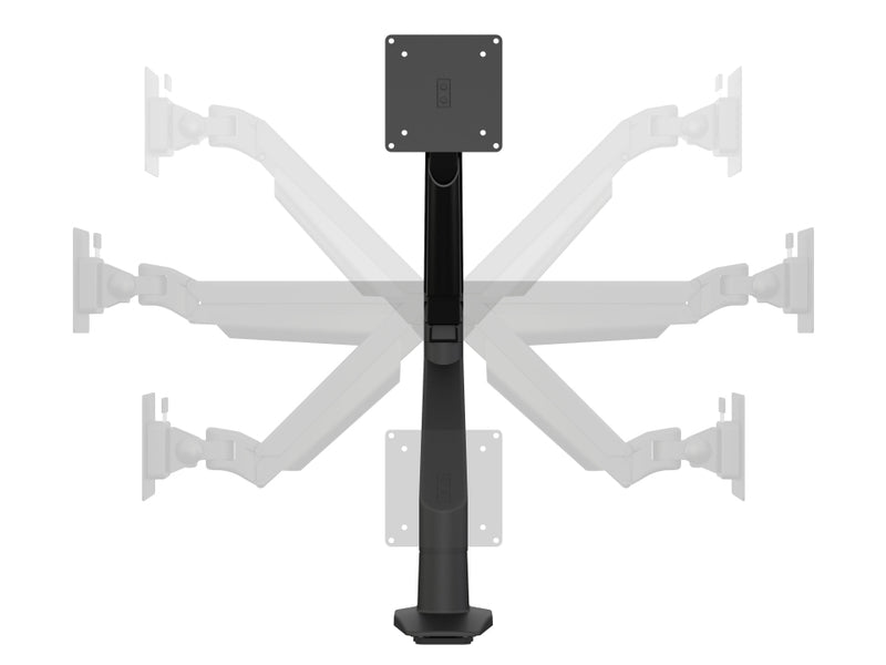 Multibrackets 2449 Flachbildschirm-Tischhalterung 81,3 cm (32") Tisch/Bank Schwarz