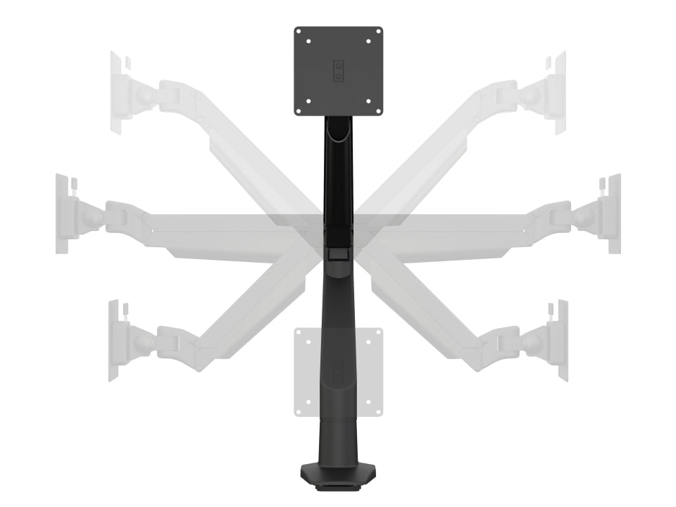 Multibrackets 7174 Flachbildschirm-Tischhalterung 81,3 cm (32") Tisch/Bank Schwarz