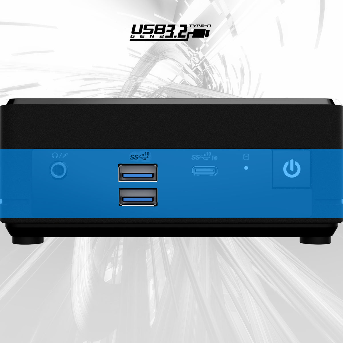 MSI Cubi N ADL-006DE Intel® N N200 4 GB DDR4-SDRAM 128 GB SSD Windows 11 Pro Mini PC Mini-PC Schwarz