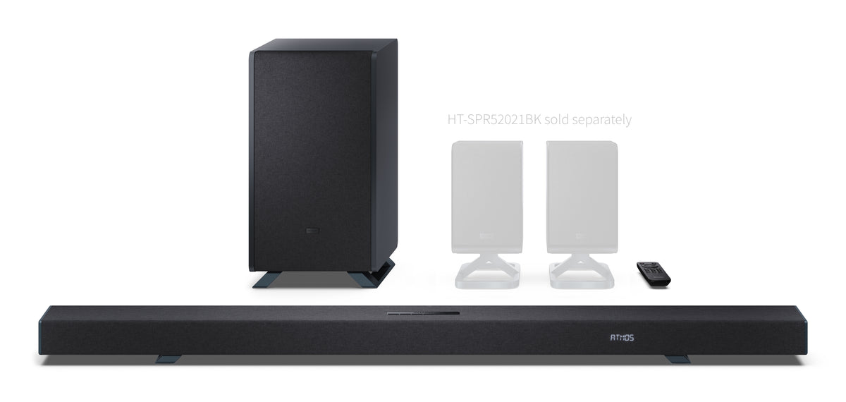 Sharp HT-SBW55121(BK) Soundbar-Lautsprecher Schwarz 5.1.2 Kanäle 212 W