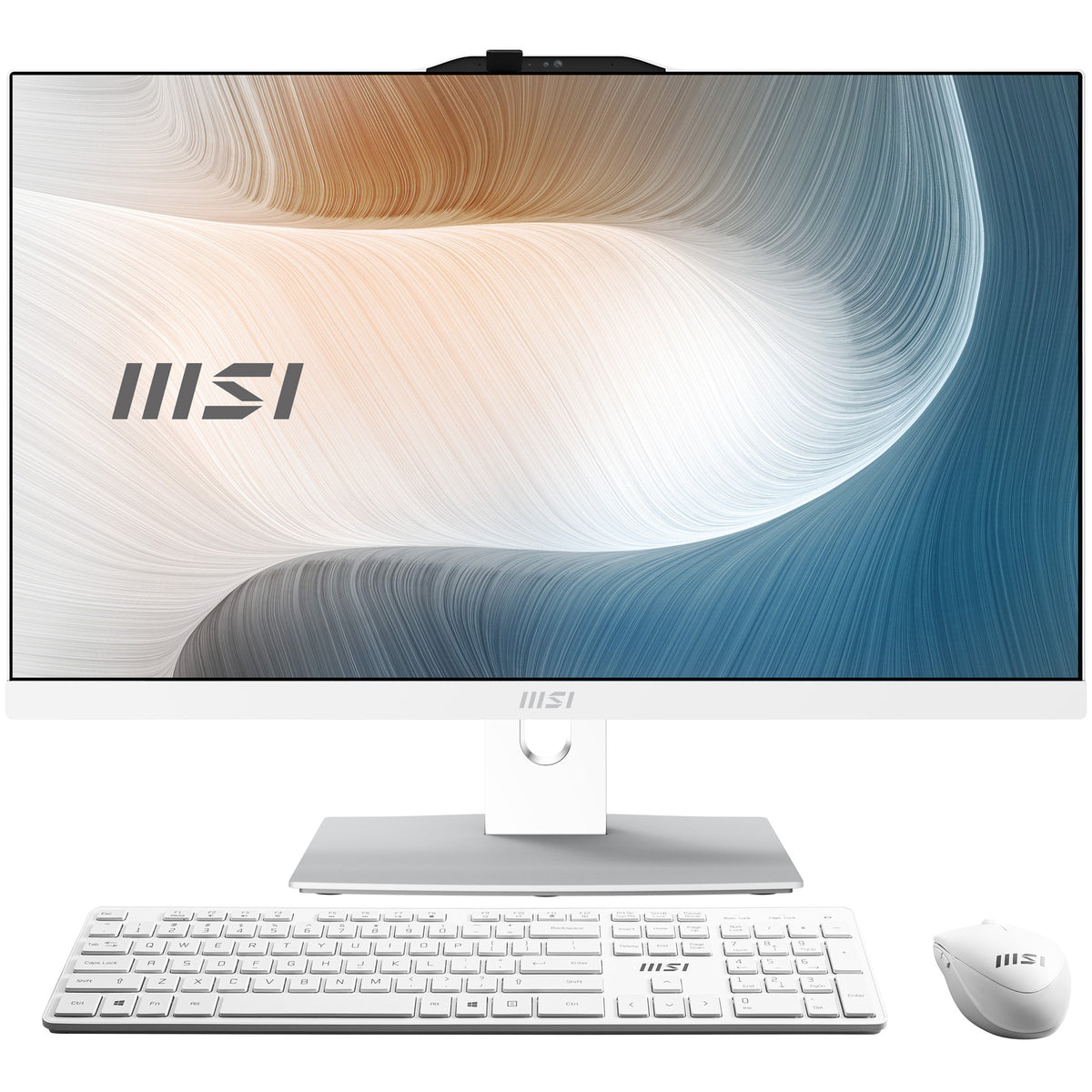 MSI Modern AM242P 1M-2097EU Intel Core 7 150U 60,5 cm (23.8") 1920 x 1080 Pixel All-in-One-PC 16 GB DDR5-SDRAM 512 GB SSD Windows 11 Pro Wi-Fi 6E (802.11ax) Weiß