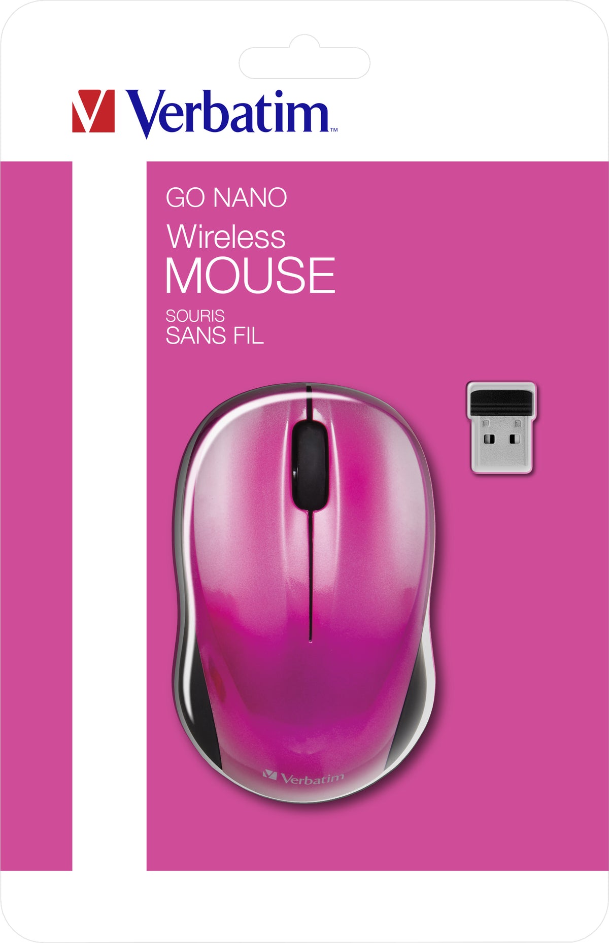Verbatim Go Nano Maus Büro RF Wireless 1600 DPI