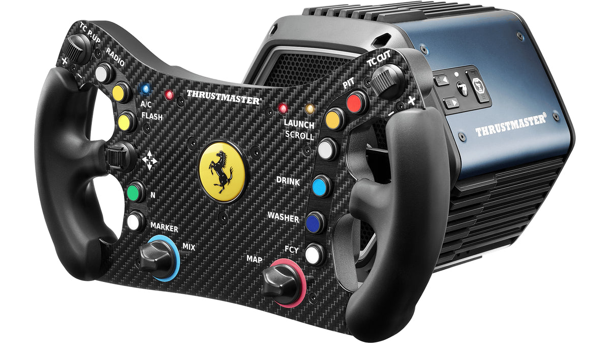 Thrustmaster Ferrari 488 GT3 Wheel Add-On Schwarz USB Steuerrad Analog / Digital PC, Xbox One, Xbox One S, Xbox One X, Xbox Series S, Xbox Series X, PlayStation 4, PlayStation 5