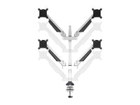 Multibrackets 7211 Flachbildschirm-Tischhalterung 81,3 cm (32") Tisch/Bank Weiß