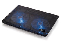Conceptronic CNBCOOLPAD2F Llaptop-Kühlpad 39,6 cm (15.6") Schwarz