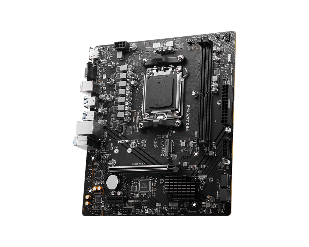 MSI PRO A620M-B Motherboard AMD A620 Sockel AM5 micro ATX