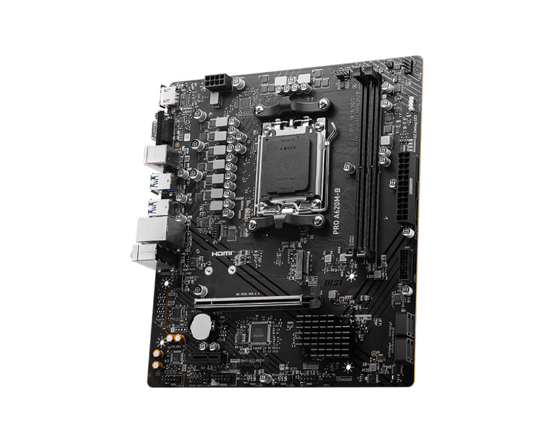 MSI PRO A620M-B Motherboard AMD A620 Sockel AM5 micro ATX