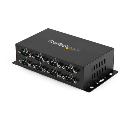 StarTech 8 Port USB auf Seriell RS-232 Adapter Hub DIN-Schienen und Wandmontage fhig zu RS232 DB9