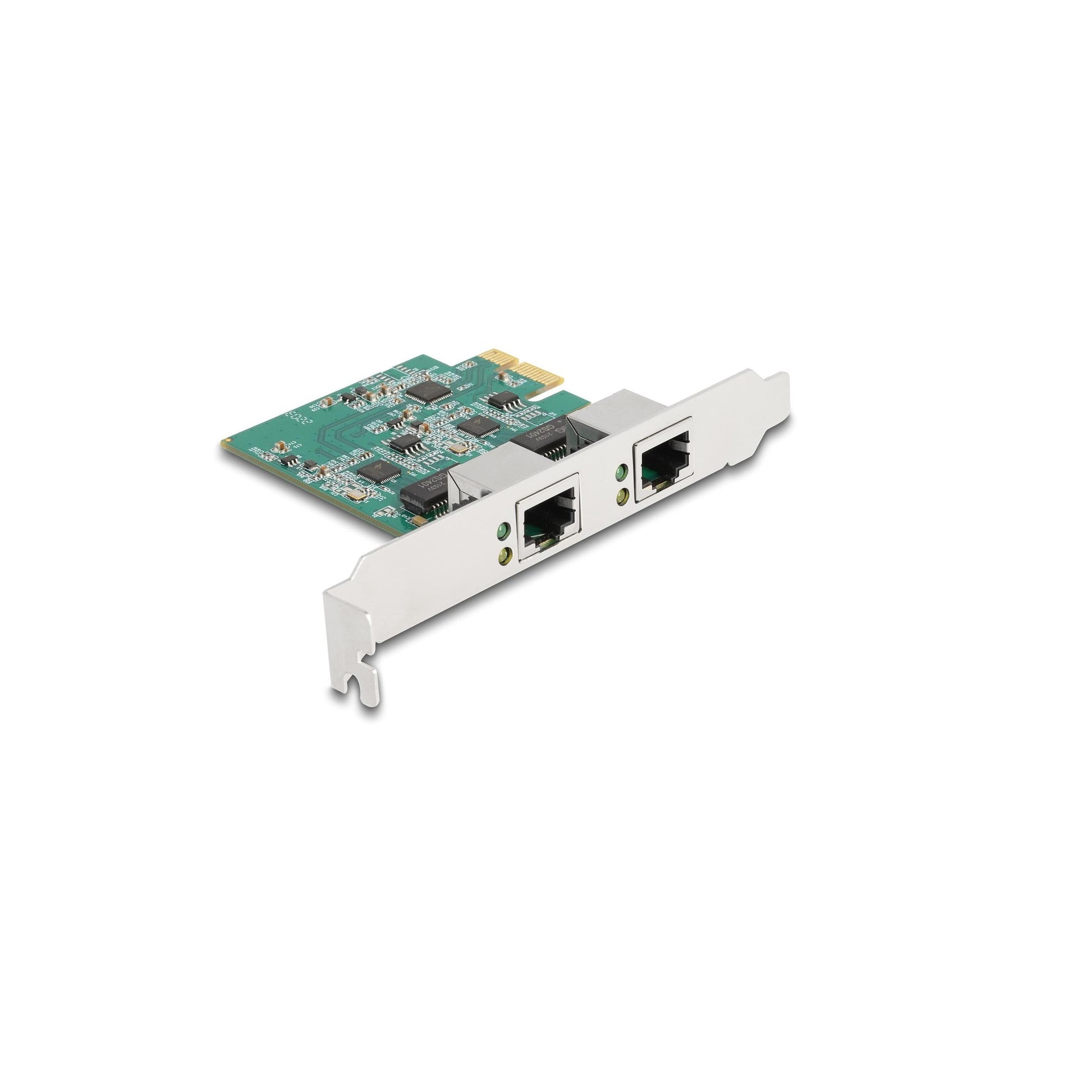 Delock PCI x1 Karte zu 2x RJ45