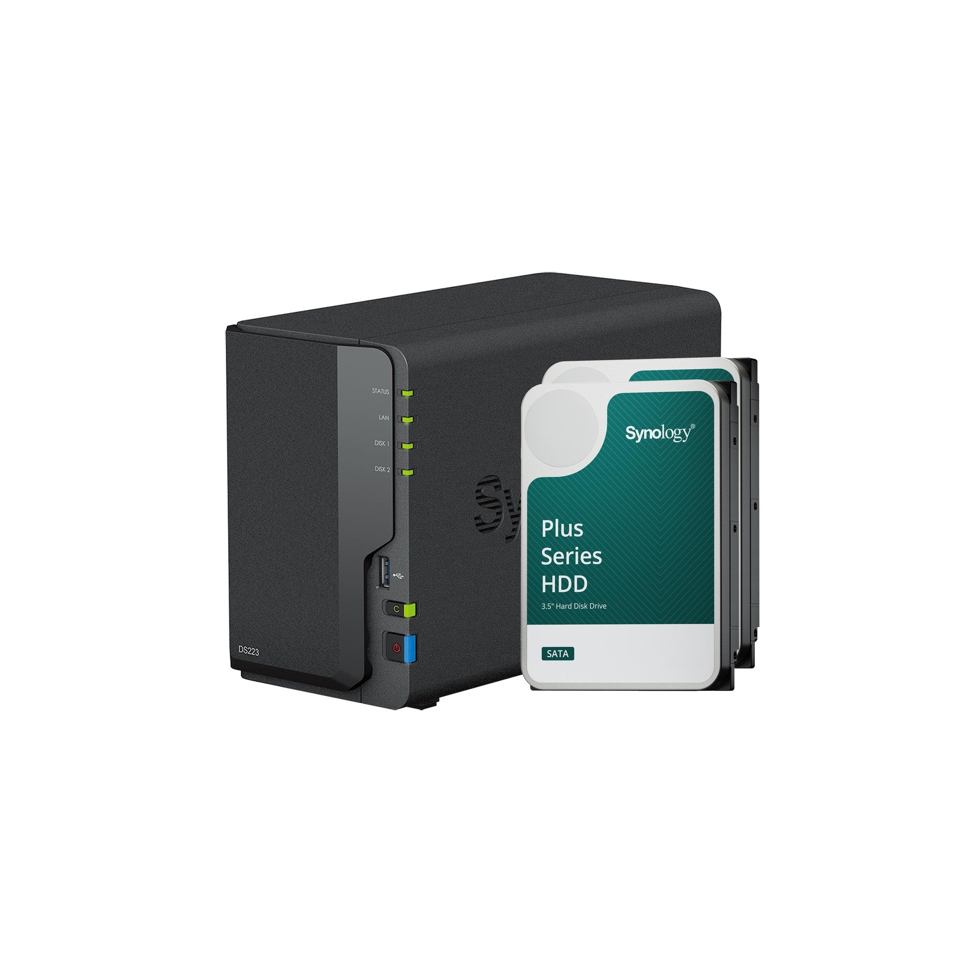 Synology DS223, 2-bay NAS