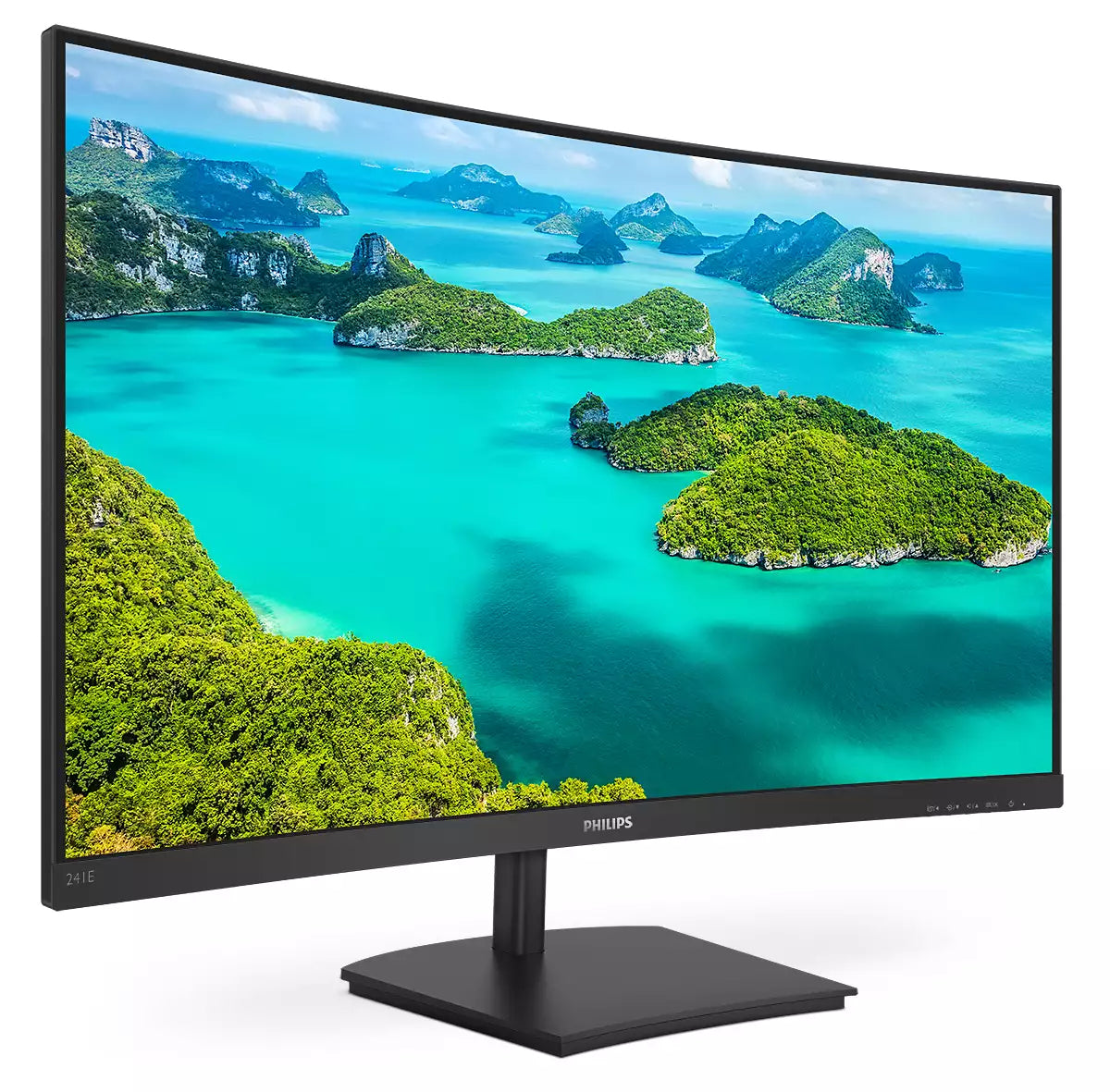 Philips E Line 241E1SCA/00 Computerbildschirm 59,9 cm (23.6") 1920 x 1080 Pixel Full HD LCD Schwarz