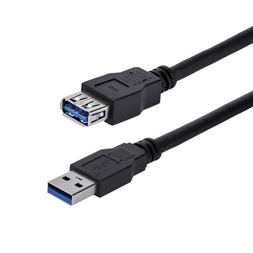 StarTech 1m Black SuperSpeed USB 3.0 Extension Cable A to M/F