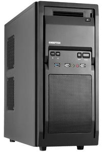 Chieftec LF-02B-OP Computer-Gehäuse Midi Tower Schwarz