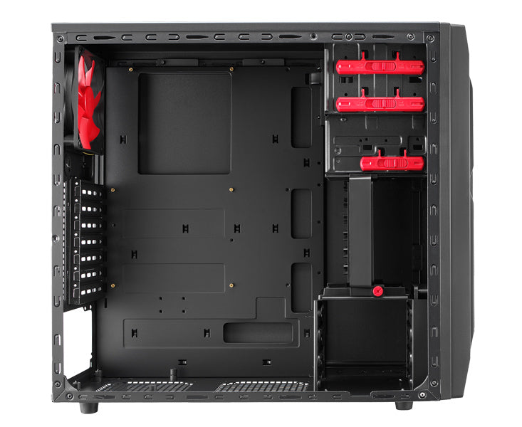 Chieftec LF-02B-OP Computer-Gehäuse Midi Tower Schwarz