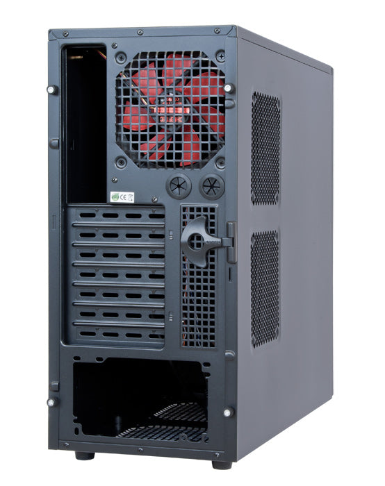 Chieftec LF-02B-OP Computer-Gehäuse Midi Tower Schwarz