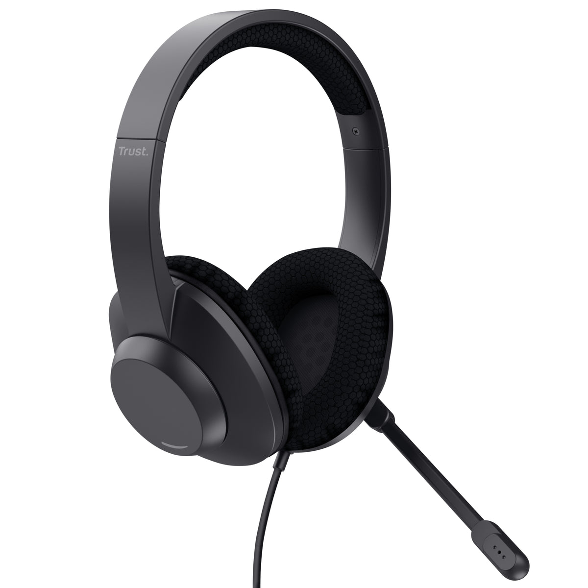 Trust Ayda Max Kopfhörer Kabelgebunden Kopfband Anrufe/Musik USB Type-C / USB Type-A Schwarz