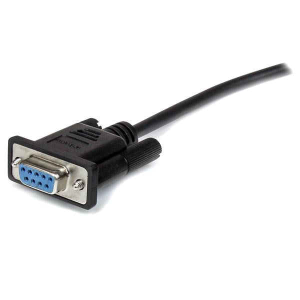 StarTech.com Serielles DB9 RS232 Verlängerungskabel 50cm- DB9 RS 232 Kabel Verlängerung - St/Bu