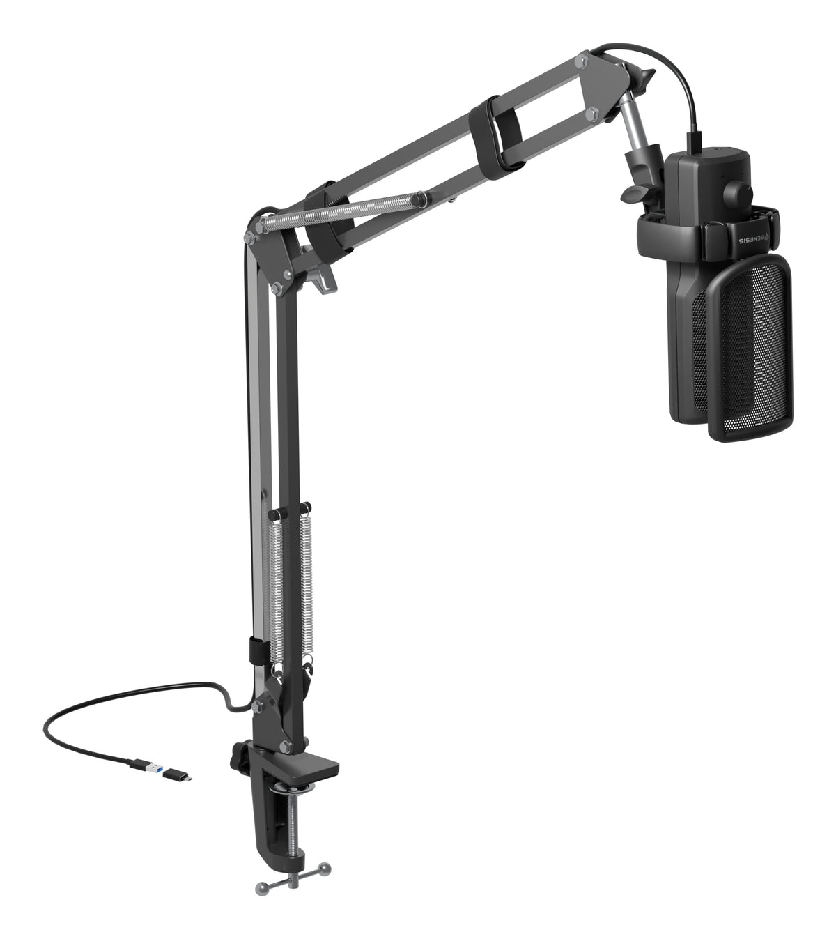 GENESIS NGM-2354 Mikrofon Schwarz Mikrofon für Spielkonsole