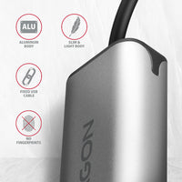 Axagon ADE-25R SuperSpeed USB-A 2.5 Gigabit ALU Ethernet Adapter