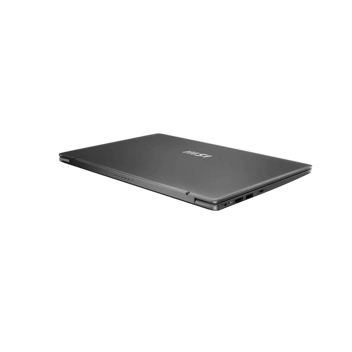 MSI Modern 13 F13MOG-075FR Intel® Core™ i5 i5-1334U Laptop 33,8 cm (13.3") Full HD 16 GB DDR4-SDRAM 512 GB SSD Wi-Fi 6E (802.11ax) Windows 11 Home Grau