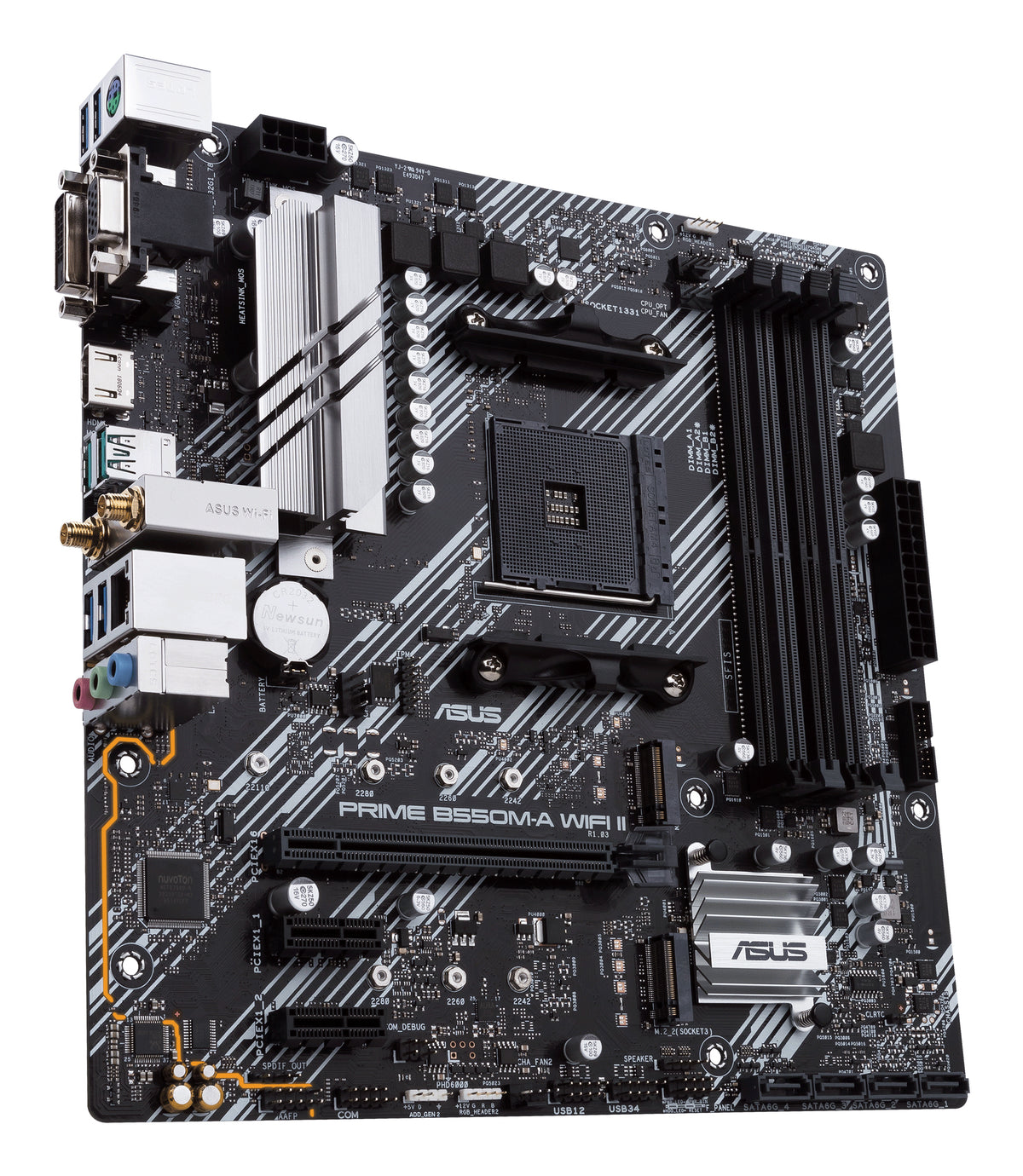 ASUS PRIME B550M-A WIFI II AMD B550 Sockel AM4 micro ATX